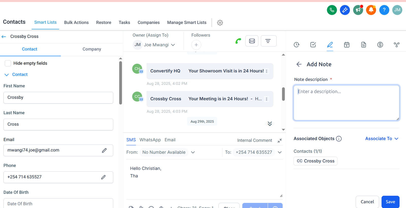 Consolidated Messaging